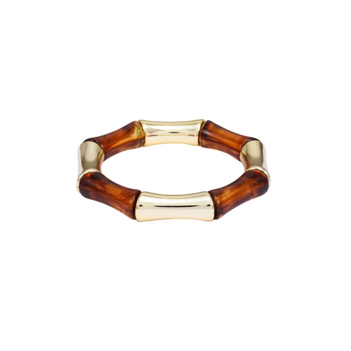 Resin Bamboo Bar Bracelet for Women