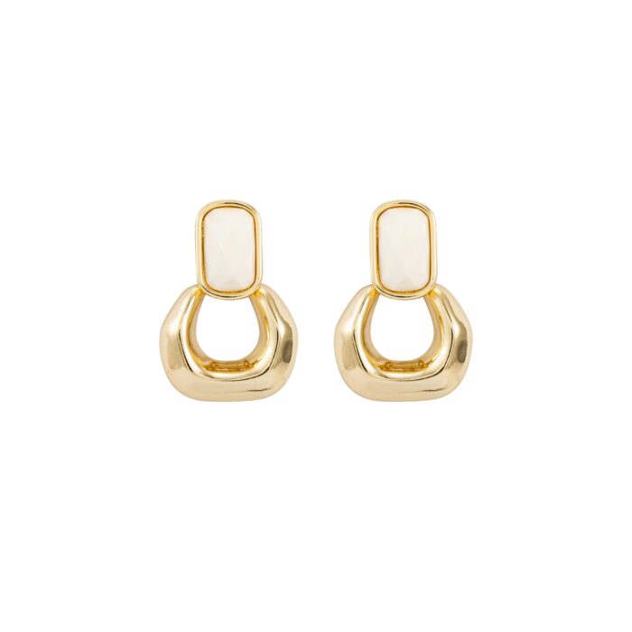 Deco Enamel Arch Dangles