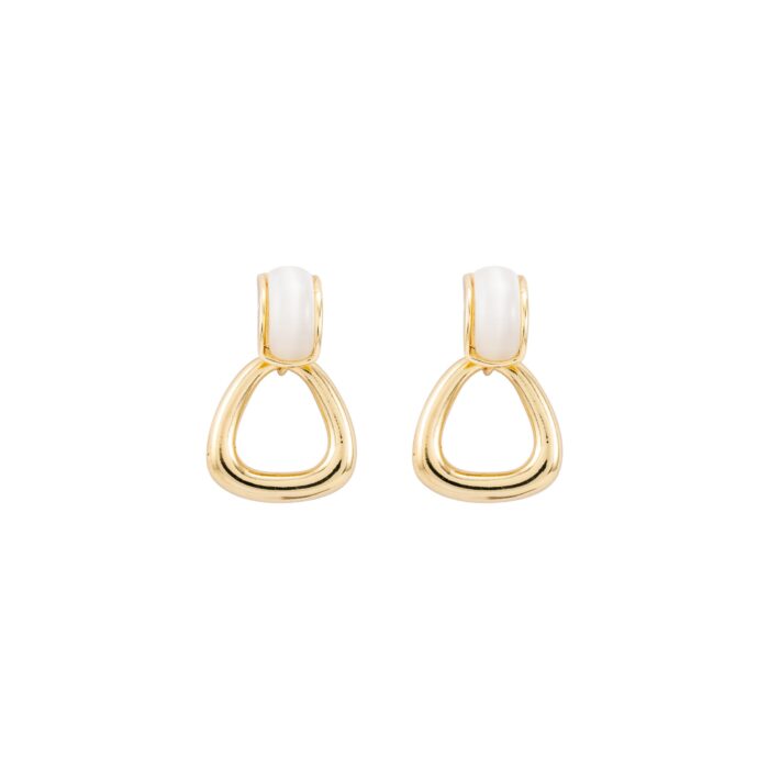 Deco Capsule Arch Dangles Earrings