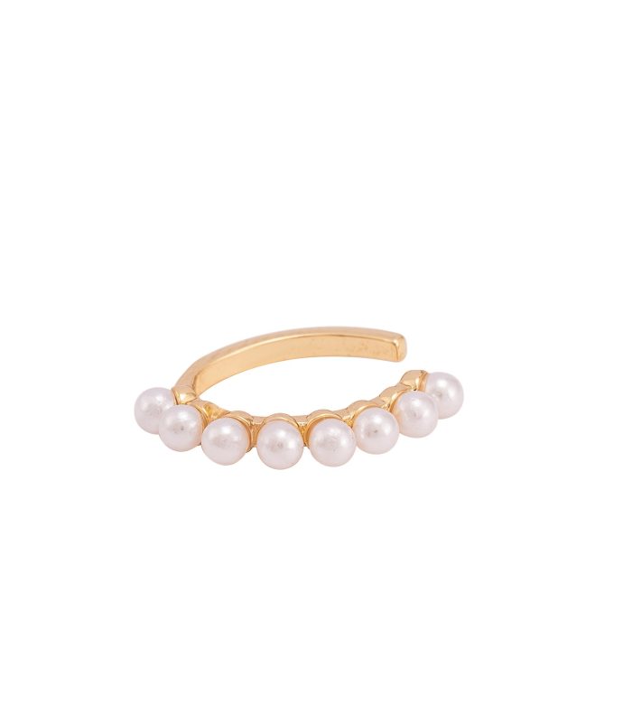 Petite Pearl Band Cuff
