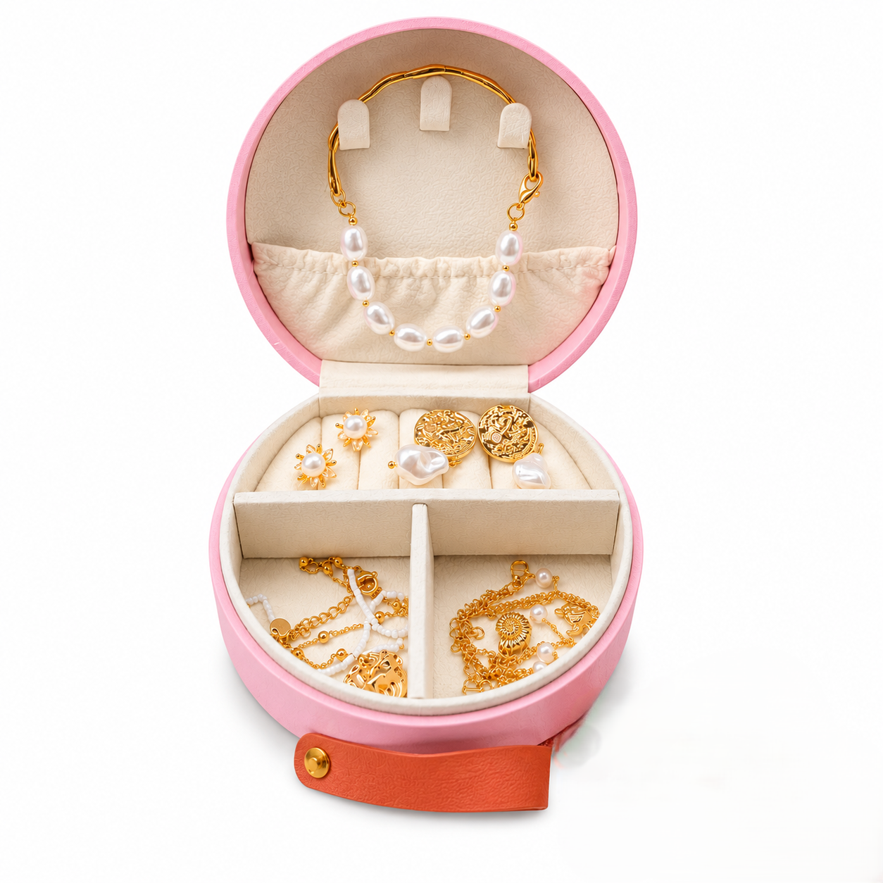The Golden Glow Hamper: 5-in-1 Baroque Pearl & Coin Jewellery Gift Box