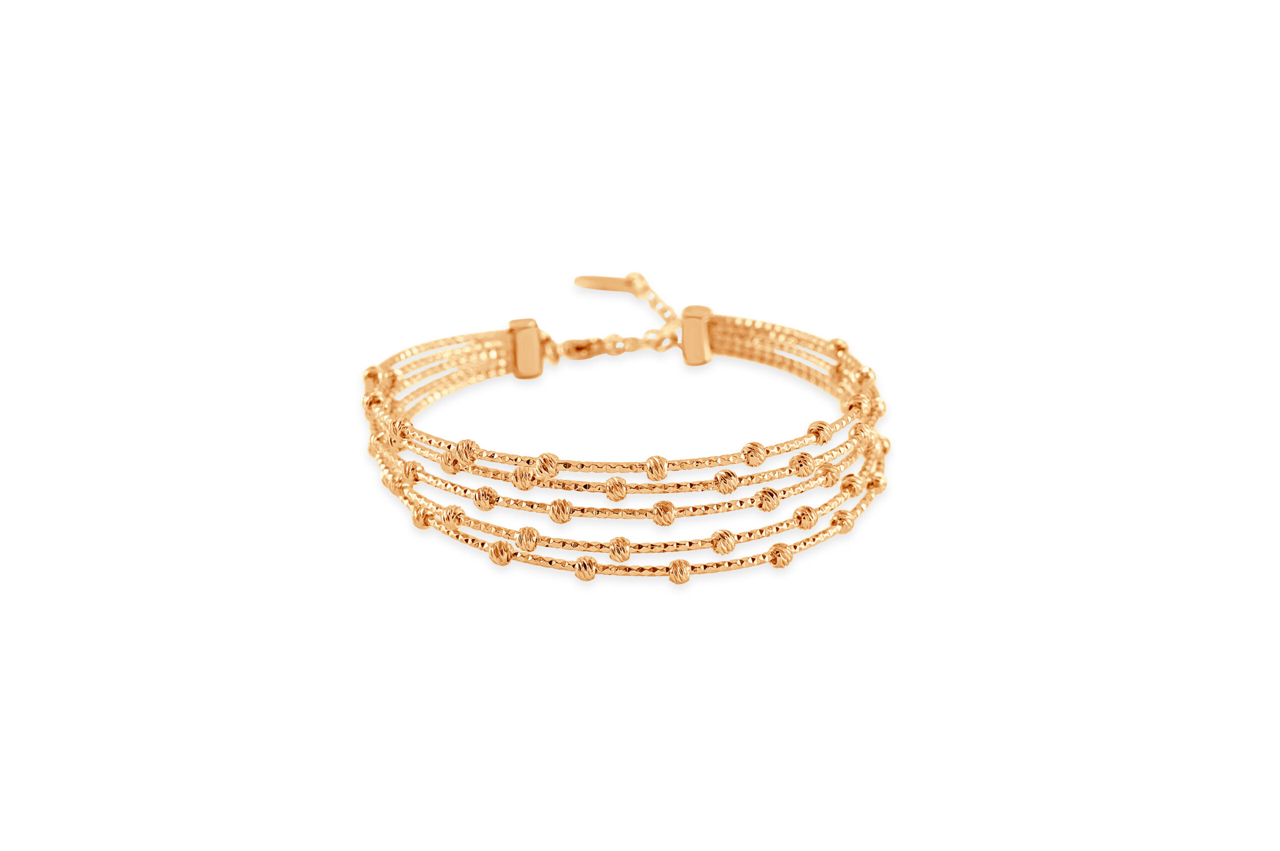 Gold Plated Adjustable Bangle